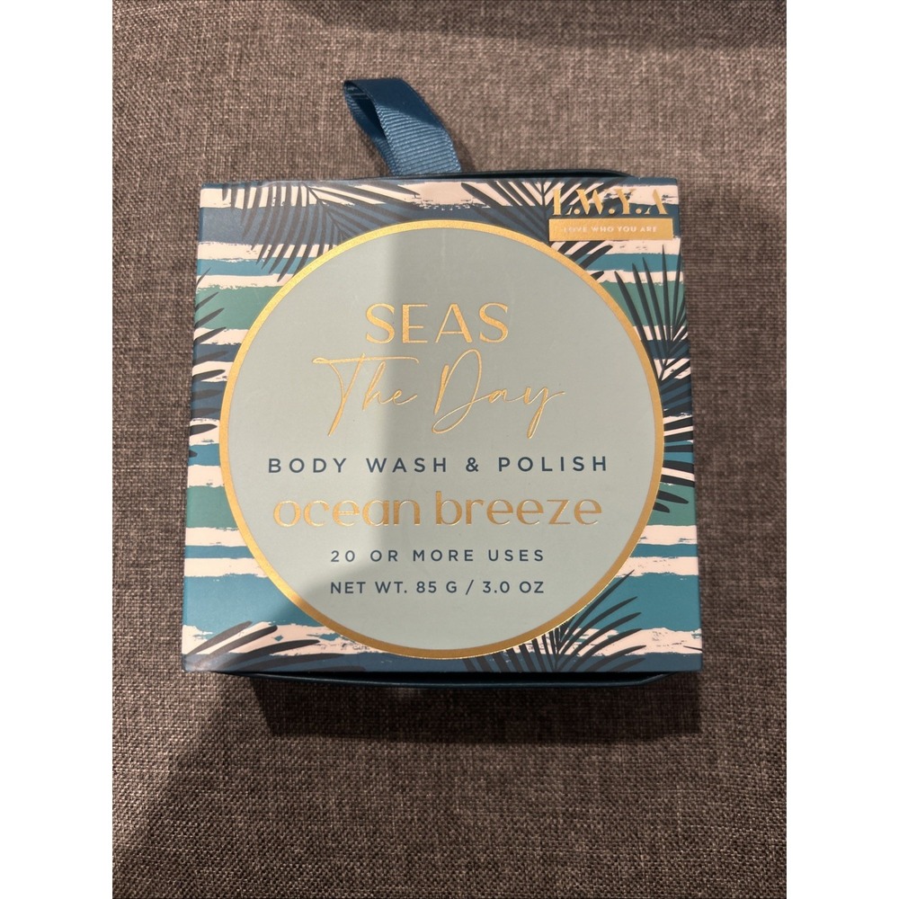 Body Wash and Polish - Ocean Breeze by LWYA for Women - 3 oz Body Wash